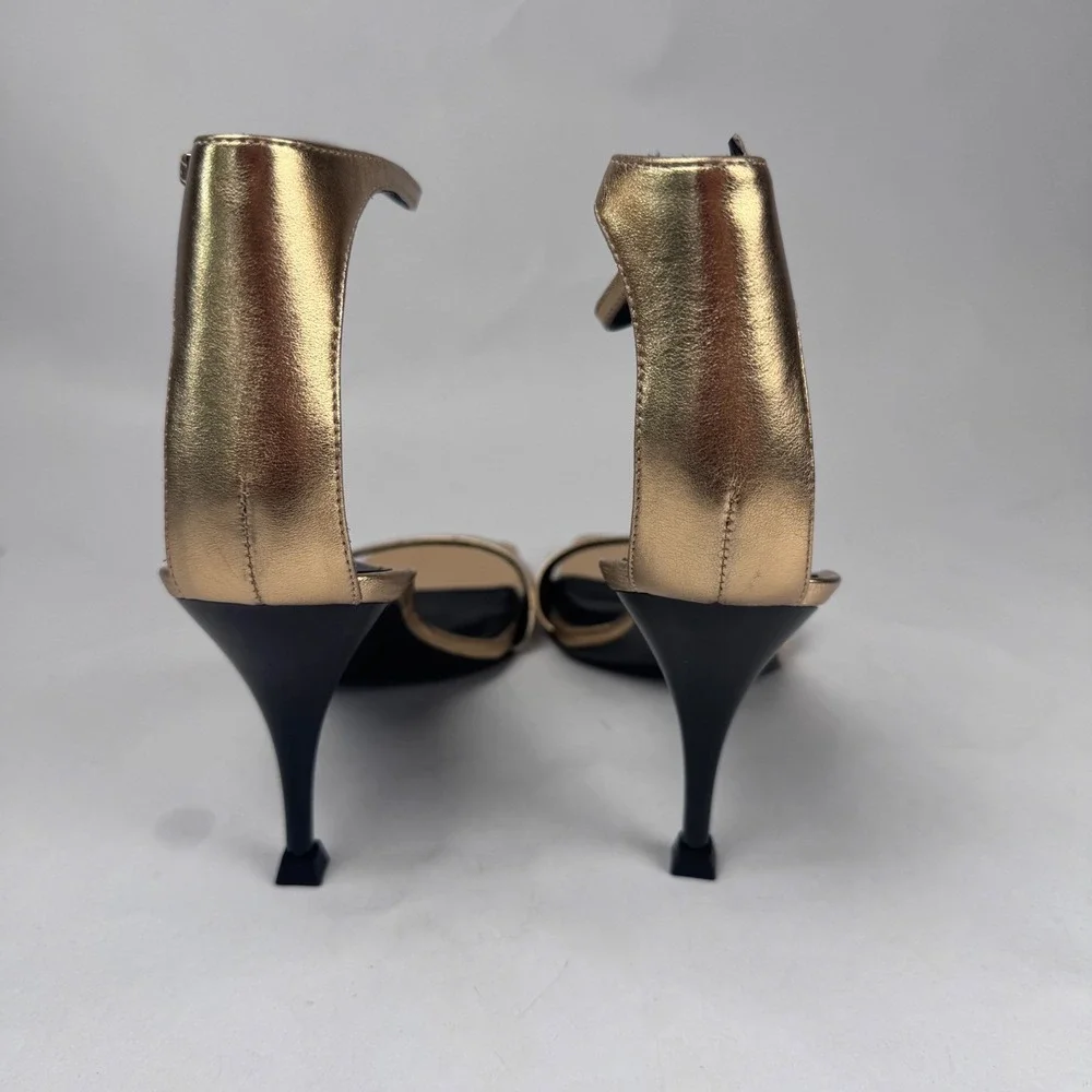 NEW Sigerson Morrison Women's 39.5 US 9.5 Gold 4